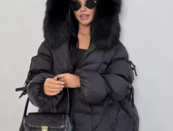 Женский легкий пуховик