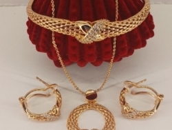 Красивые наборы из нетемнеющего металла