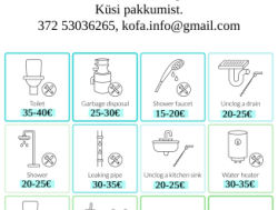 Torutööd. Сантехник.