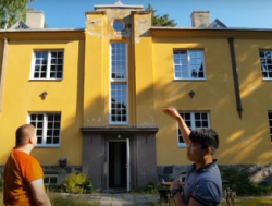 Фасадные работы на острове Аэгна