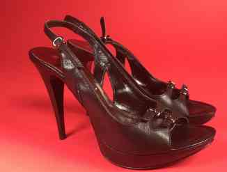 Новые кожаные босоножки на платформе Lea Foscatti.