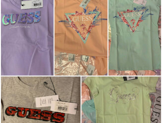 Женские футболки GUESS