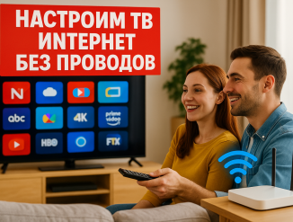 Настроим ТВ и подключим интернет — легко и без проводов!