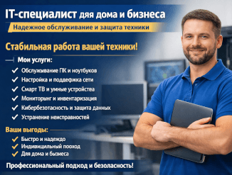 Компьютерная помошь с выездом