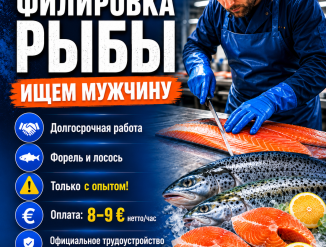 ТРЕБУЮТСЯ ФИЛИРОВЩИКИ РЫБЫ С ОПЫТОМ