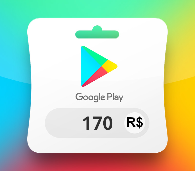 Google Play BRL 170 Gift Card BR