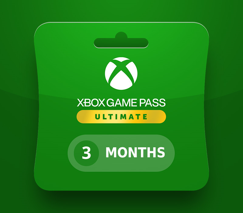 Xbox Game Pass Ultimate - 3 Month Subscription Card PT
