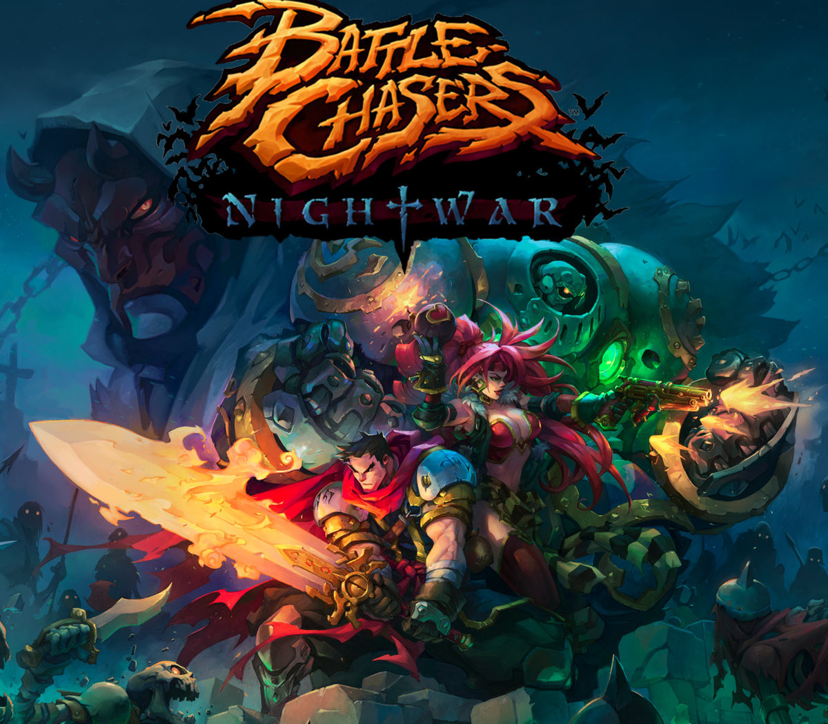 Battle Chasers: Nightwar PC Steam CD Key (действителен до мая 2027 года)