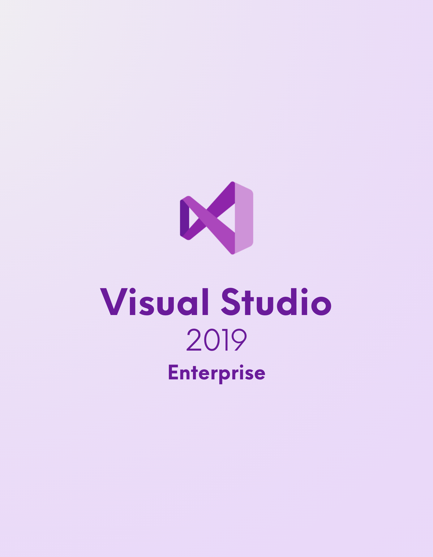 Ключ активации Visual Studio 2019 Enterprise