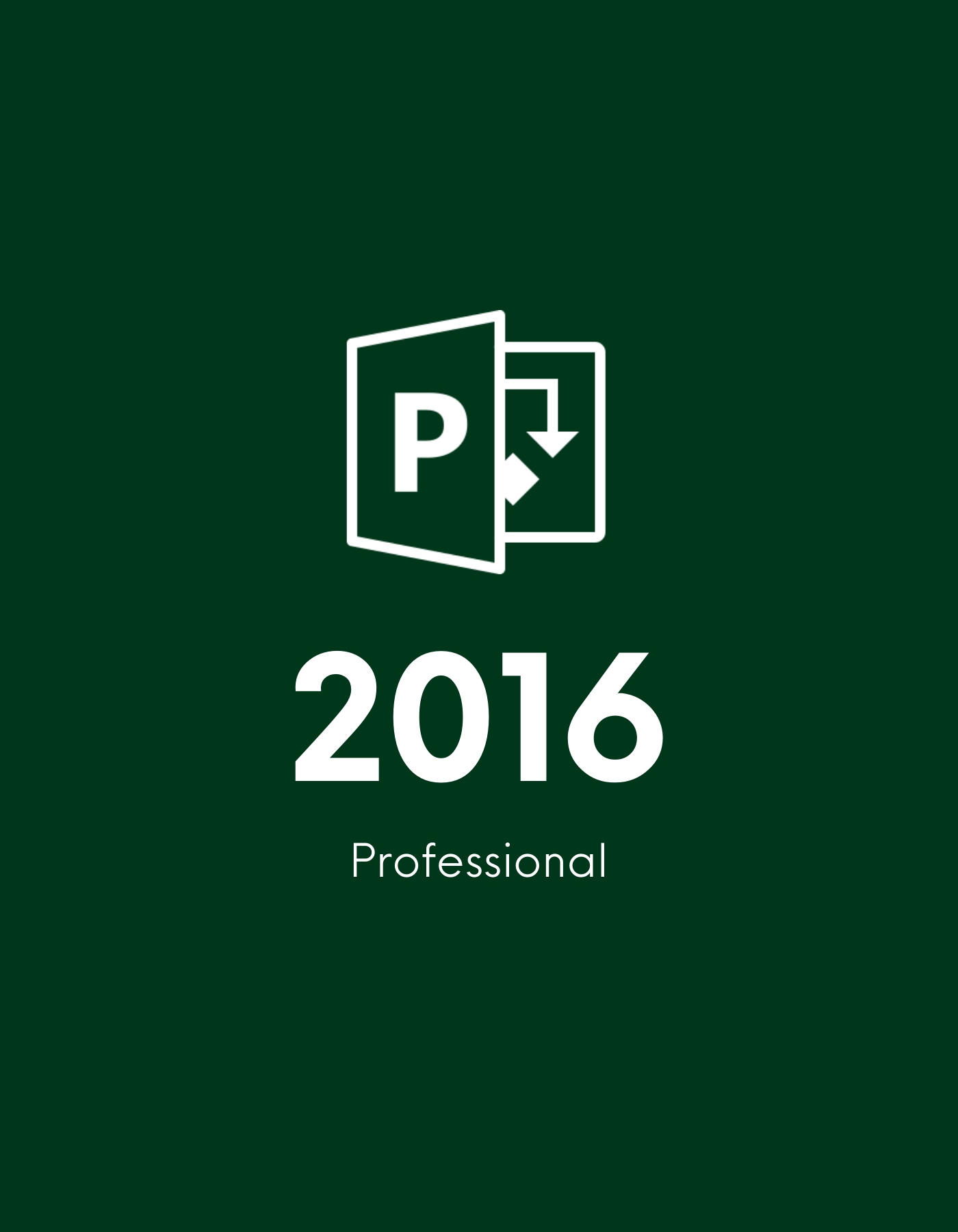 Ключ активации Project 2016 Professional