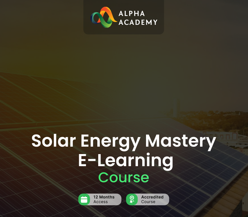 Код Solar Energy Mastery Course Alpha Academy