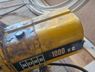 цепная таль с подвижной кареткой kone 1t